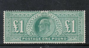 Great Britain #142 Mint Fine - Very Fine Full Original Gum Hinged  *With Cert.*