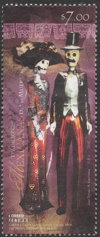 MEXICO 2701, DAY OF THE DEAD (ALL SOULS DAY). USED. F-VF. (379)