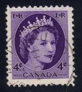 Canada #340 Queen Elizabeth II, used (0.20)