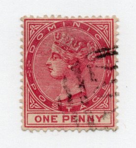 Dominica - SG# 22 Used / wmk Crown CA           -            Lot 0724175