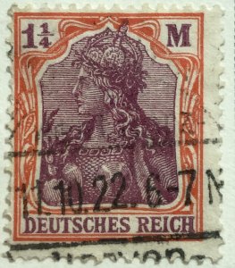 AlexStamps GERMANY #130 VF Used 