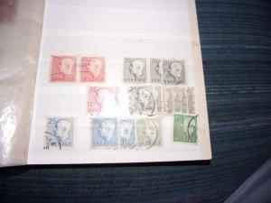 SWEDEN COLLECTION IN STOCKBOOK, MINT/USED