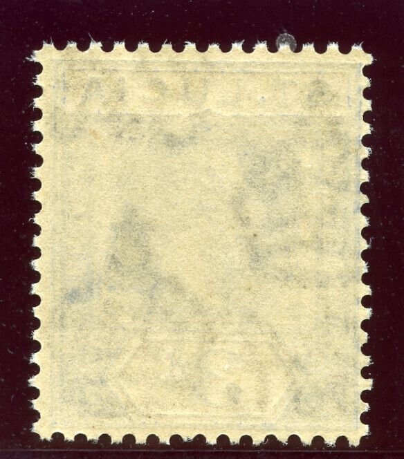 St Lucia 1922 KGV 3d bright blue superb MNH. SG 99. Sc 83.