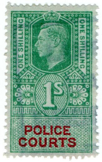 (I.B) George VI Revenue : Police Courts 1/-