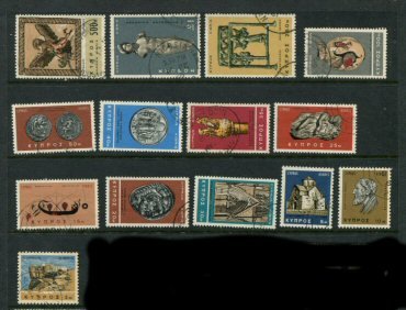 Cyprus #278-91 Used