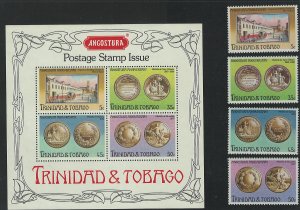 Trinida & Tobago Scott 256-259a  MNH Complete Set