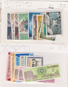 Gambia MH sets CV $8