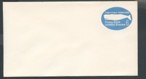 US Scott's# U554 6 Cent-Moby Dick-Envelope-Unused