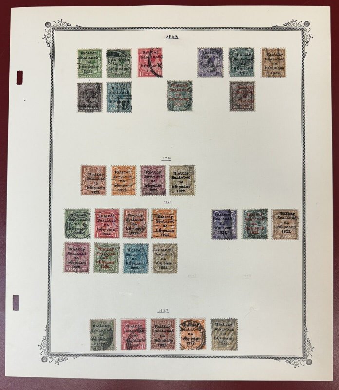 Ireland, 1922-1964, Collection of 172 Stamps, including many sets, Used