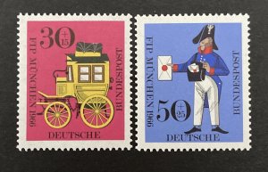 Germany  1966 #B416-7, MNH.