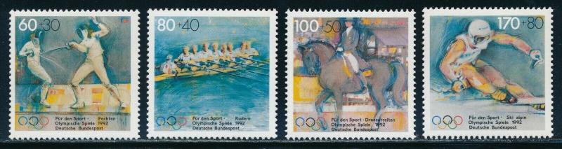 Germany - Barcelona & Albertville Olympic Games MNH Sports Set (1992)