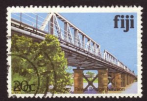 Fiji 1979 SG#589A 20c Bridge Nausori Used