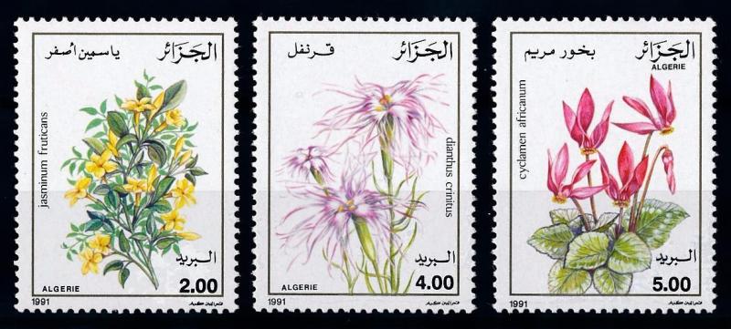 [64956] Algeria 1991 Flora Flowers Blumen Blossom Bluten  MNH