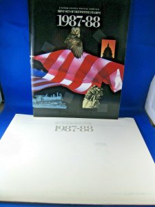 UNITED STATES  -  USPS 1987-88 DEFINITIVE MINT SET    (usps12)