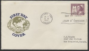 1958 #380 Nursing Health FDC Van Dahl Cachet Cachet Ottawa