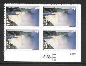 #C133 MNH Plate Block.