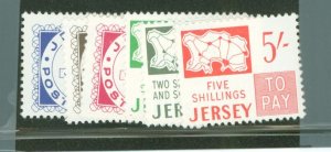 Jersey #J1-J6 Mint (NH) Single (Complete Set)