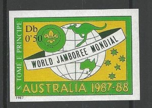 1987 St Thomas World Boy Scout Jamboree Australia Imperf