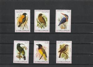 St. Thomas & Prince Islands  Scott#  541-6  MNH