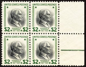 US Stamps # 833 MNH XF Block Of 4