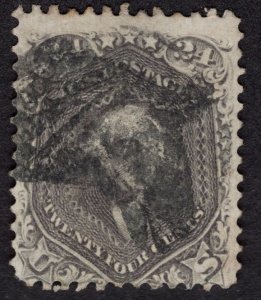 US #78 Fine. Horse head cancel. Rare.