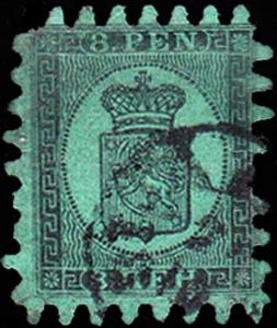 Finland Scott 7b Used with pulled perforation.