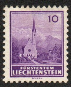 Liechtenstein Sc #118 Mint Hinged