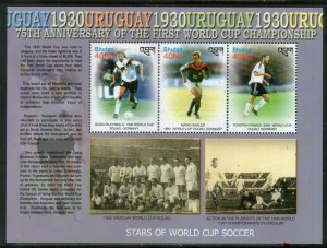 Bhutan 2005 World Cup Soccer Championship Sport Football Sc 1407 M/s MNH # 9404