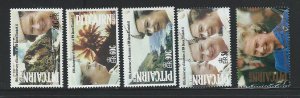 Pitcairn Island mnh sc 362 - 366