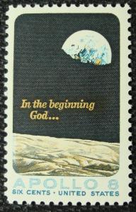 US #1371 MNH Single, Apollo 8, SCV $.20 L10