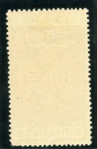 Niue 1927 QV Postal Fiscal 10s brown-red MLH. SG 37b.