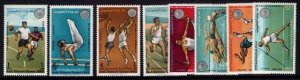 Kuwait Scott 214-221, MNH, Free Shipping, Arab School Games, set of 8