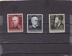 Danzig 238-240 Mint Hinged