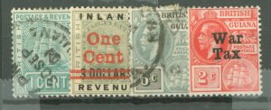 British Guiana #131A/MR1 Unused