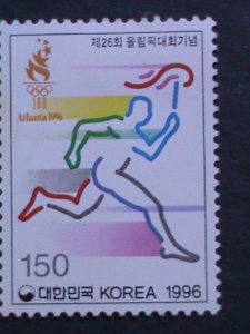 ​KOREA 1996- SC# 1882 OLYMPIC GAMES- ATLANTA'96 USA -MINT VERY FINE