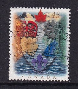 Canada  #1614 used 1996  Canadian heraldry