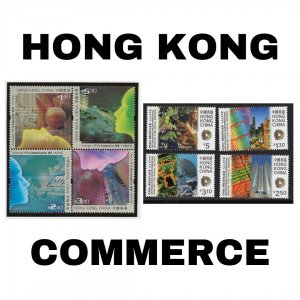 Thematic Stamps - Hong Kong - Commerce - Choose from dropdown menu