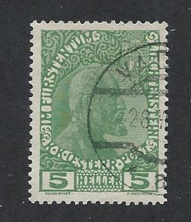 LIECHTENSTEIN SC# 1a FVF/U 1915