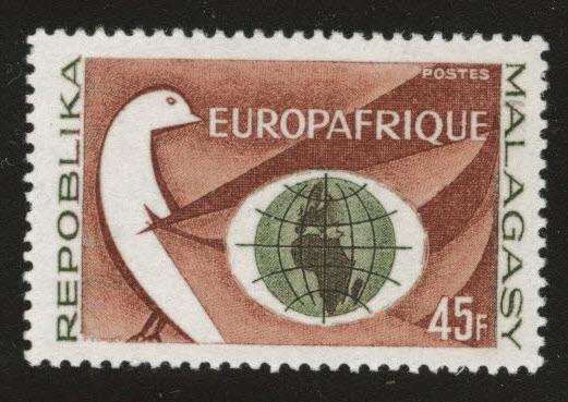 Madagascar Malagasy Scott 357  MNH**  1964 Europafrica 