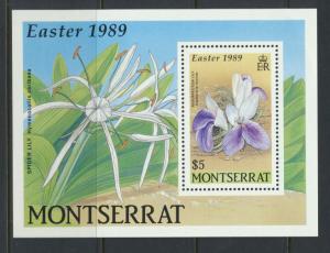 Montserrat    SG  MS792 SC#716 Easter - Lilies 1989