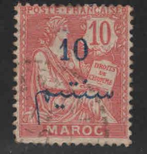 French Morocco Scott 30 Used stamp