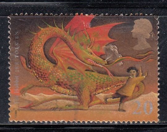 Great Britain 1998 Sc#1820 The Hobbit (J.R.R. Tolkien) Used