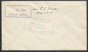 PHILIPPINES 1935 20c PLATE # single on FDC.................................11686