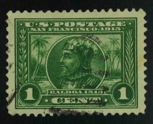MOMEN: US STAMPS #397 USED XF-SUP LOT #54864