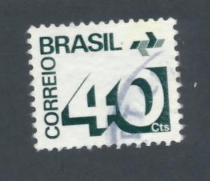 Venezuela 1972 Scott 1254 used - 40c, Numeral & Post office emblem