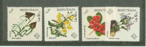 Bhutan #85-85C  Multiple (Flowers)