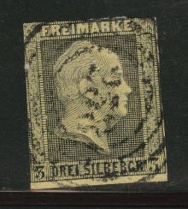 Prussia German State Scott 5 wmk 162, post office 258