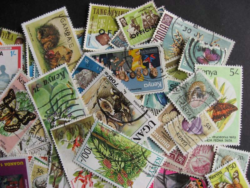 KUT, KENYA, UGANDA, TANZANIA collection of 120 different U/MH up to 2004