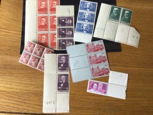 France 1940’s mint never hinged stamps A6652