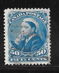 Canada 47: 50c Queen Victoria, used, F-VF